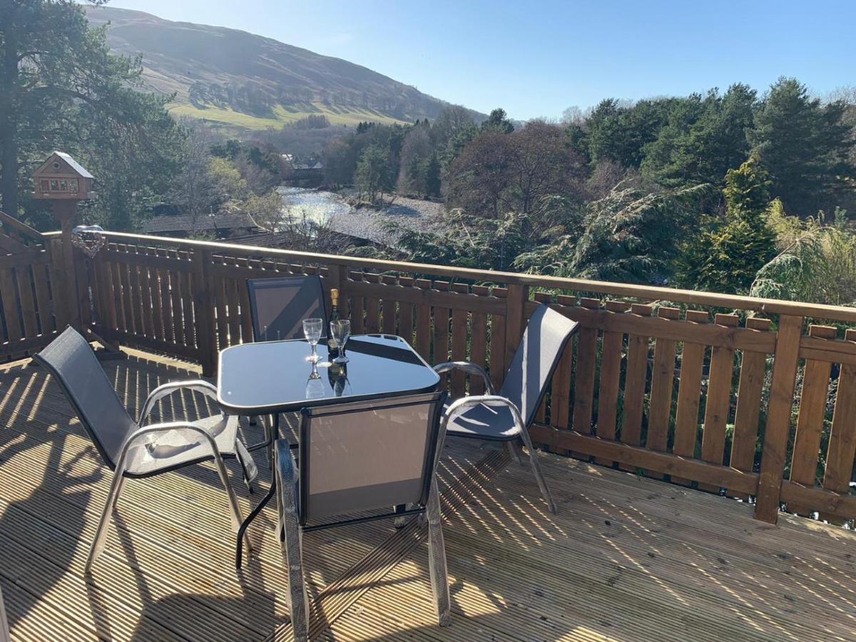 Beautiful 2 Bedroom Lodge With Stunning Views Blair Atholl Dış mekan fotoğraf